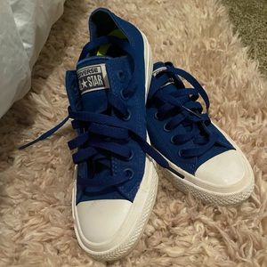 Royal blue Converse